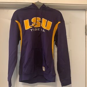 LSU tigers pro edge athletic hoodie